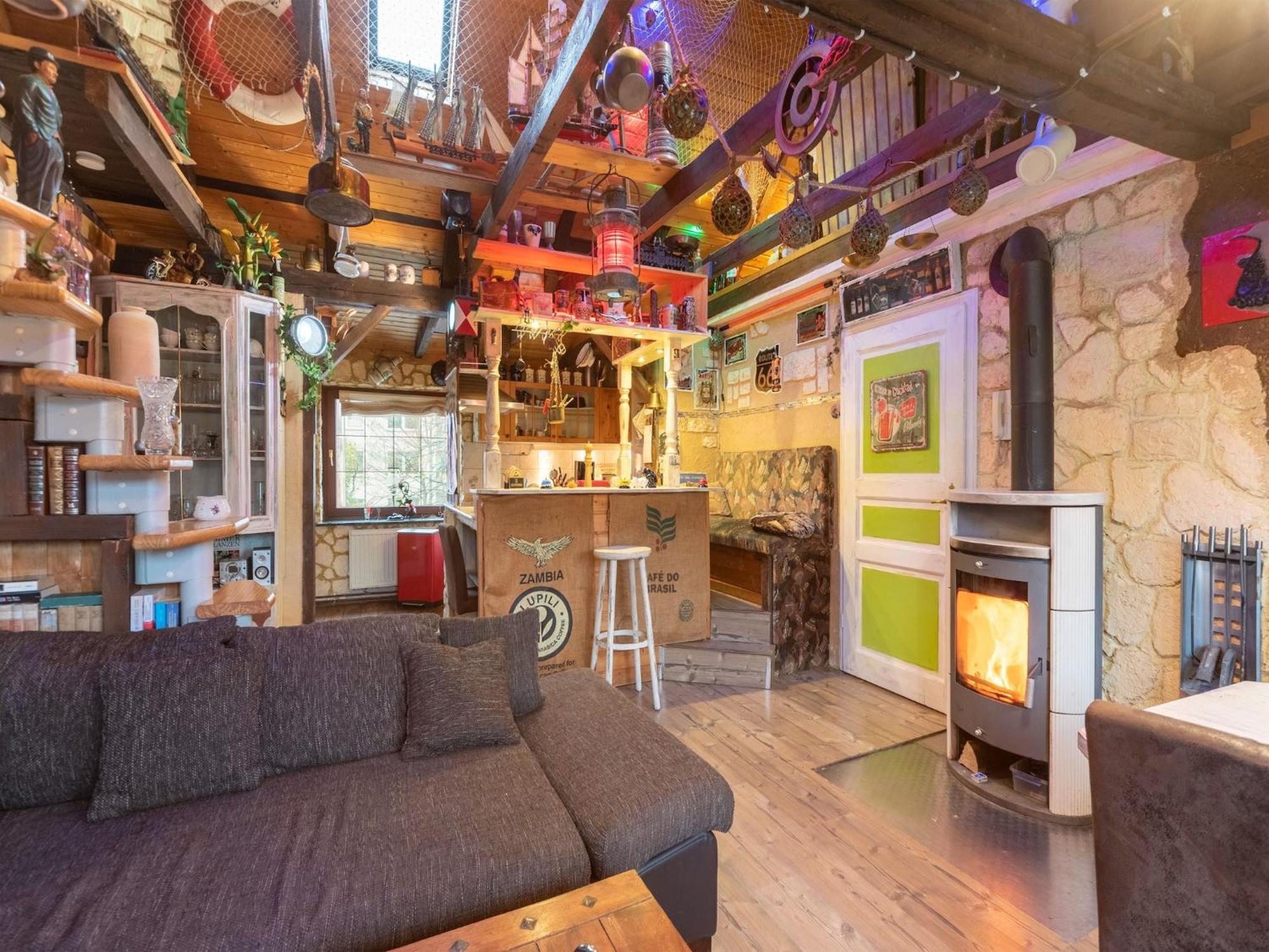 Comfortable Apartment In Wismar Mecklenburg With Fireplace Exterior photo